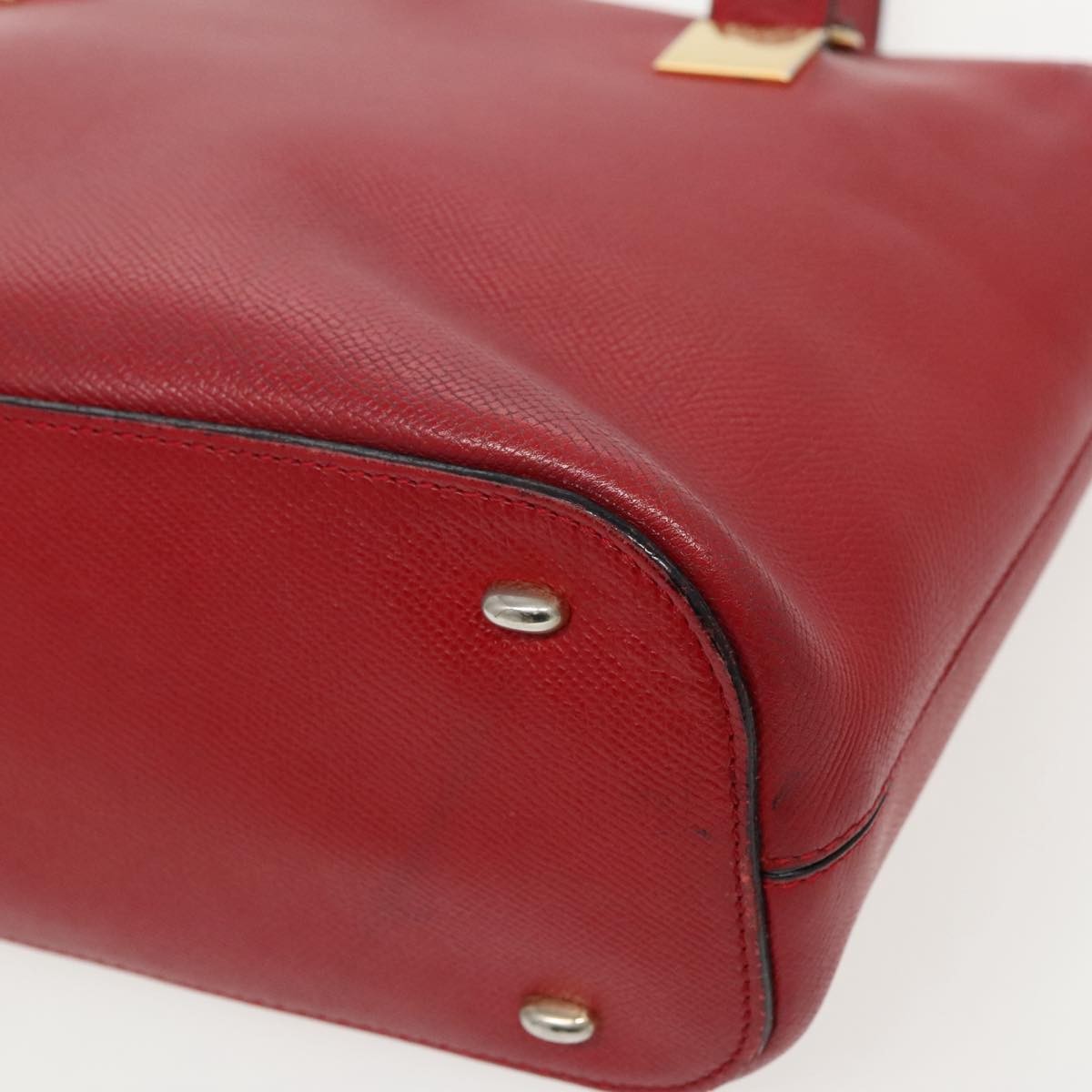Celine Handbag Leather, RED, LEATHER, Handbag