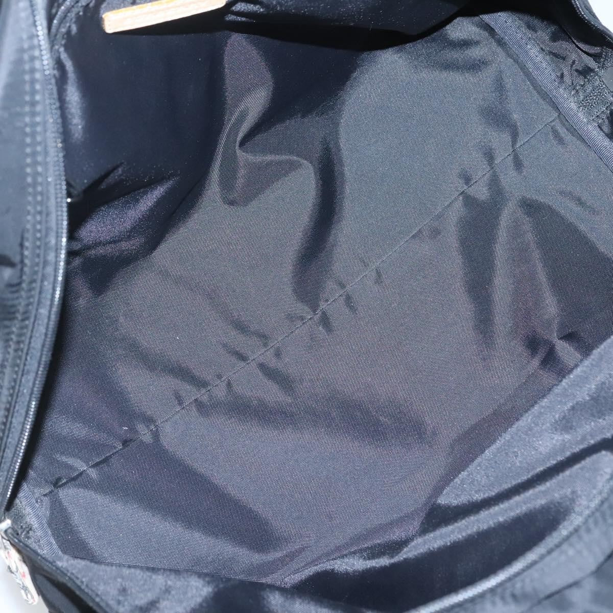 Burberry Vintage Handbag Nylon, BLACK, NYLON, Handbag