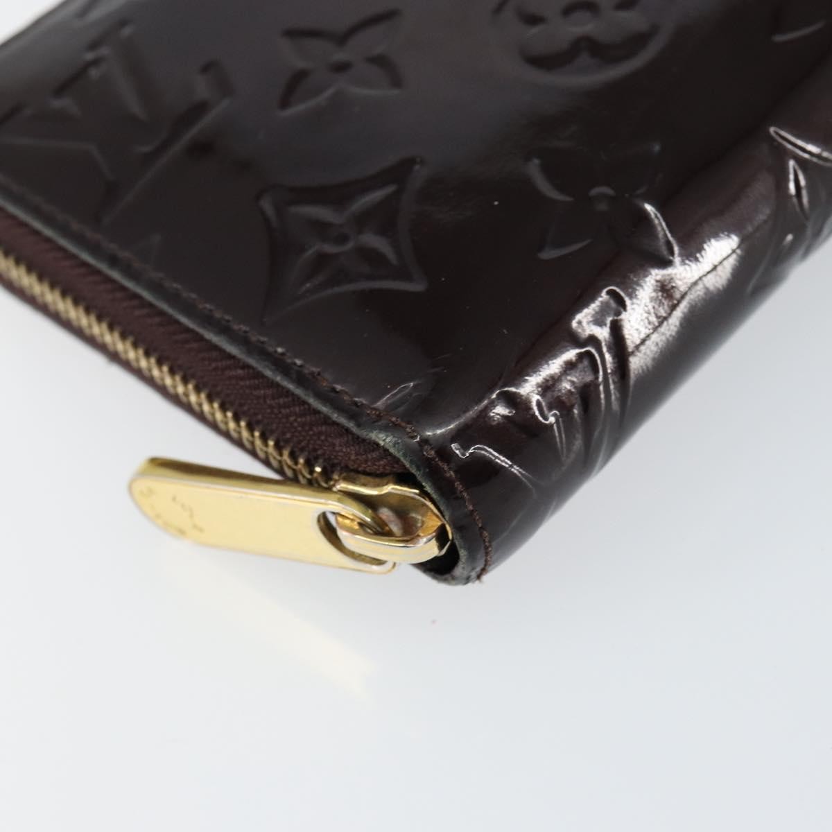 Louis Vuitton Zippy Wallet NM Monogram Patent, BURGUNDY, PATENT_LEATHER, Wallets