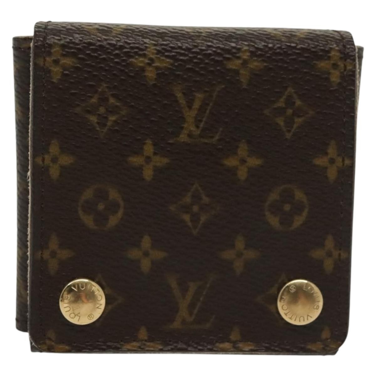 Louis Vuitton Boîte à bijoux Monogram Canvas, BROWN, CANVAS, Jewelry set