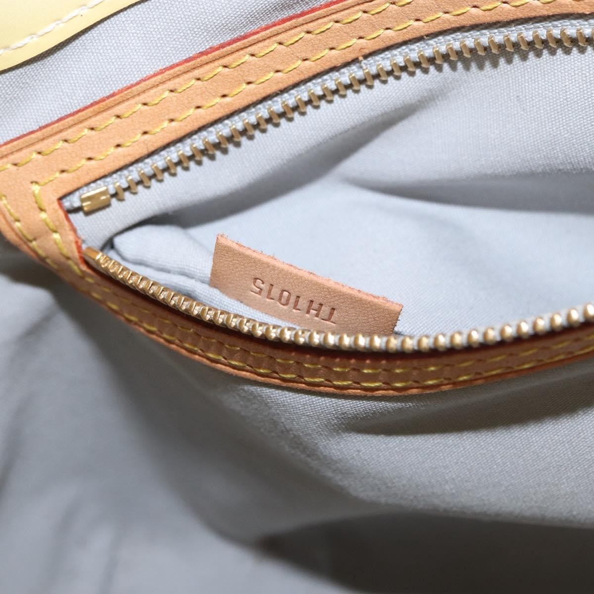 Louis Vuitton Reade Handbag Monogram Vernis, BEIGE, PATENT_LEATHER, Tote bag