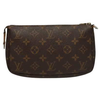 Louis Vuitton Pochette Accessoires Monogram Canvas, BROWN, CANVAS, Clutche & pouche