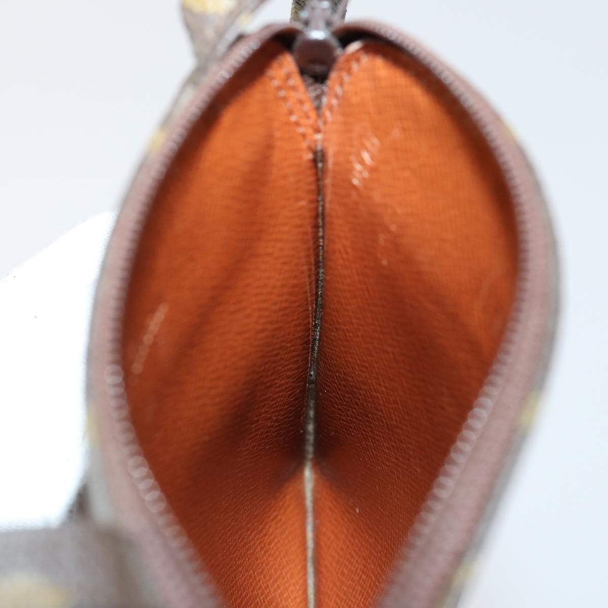 Louis Vuitton Pochette Secret Monogram canvas, BROWN, CANVAS, Clutche & pouche