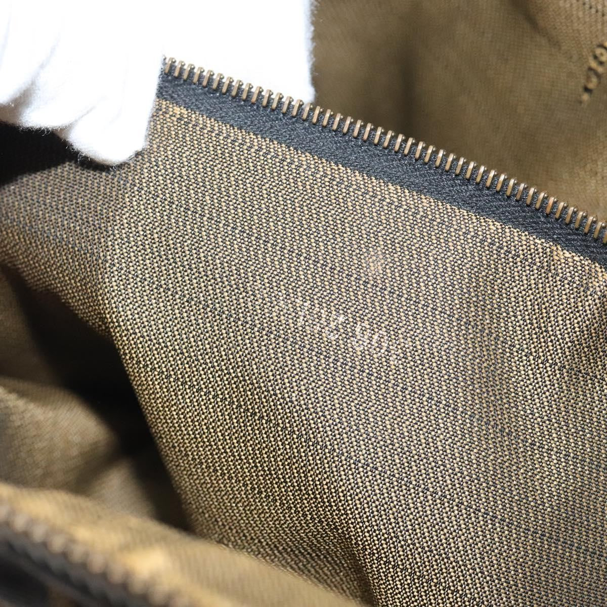 Fendi Vintage Top Handle Bag Zucca canvas, BLACK, CANVAS, Tote bag