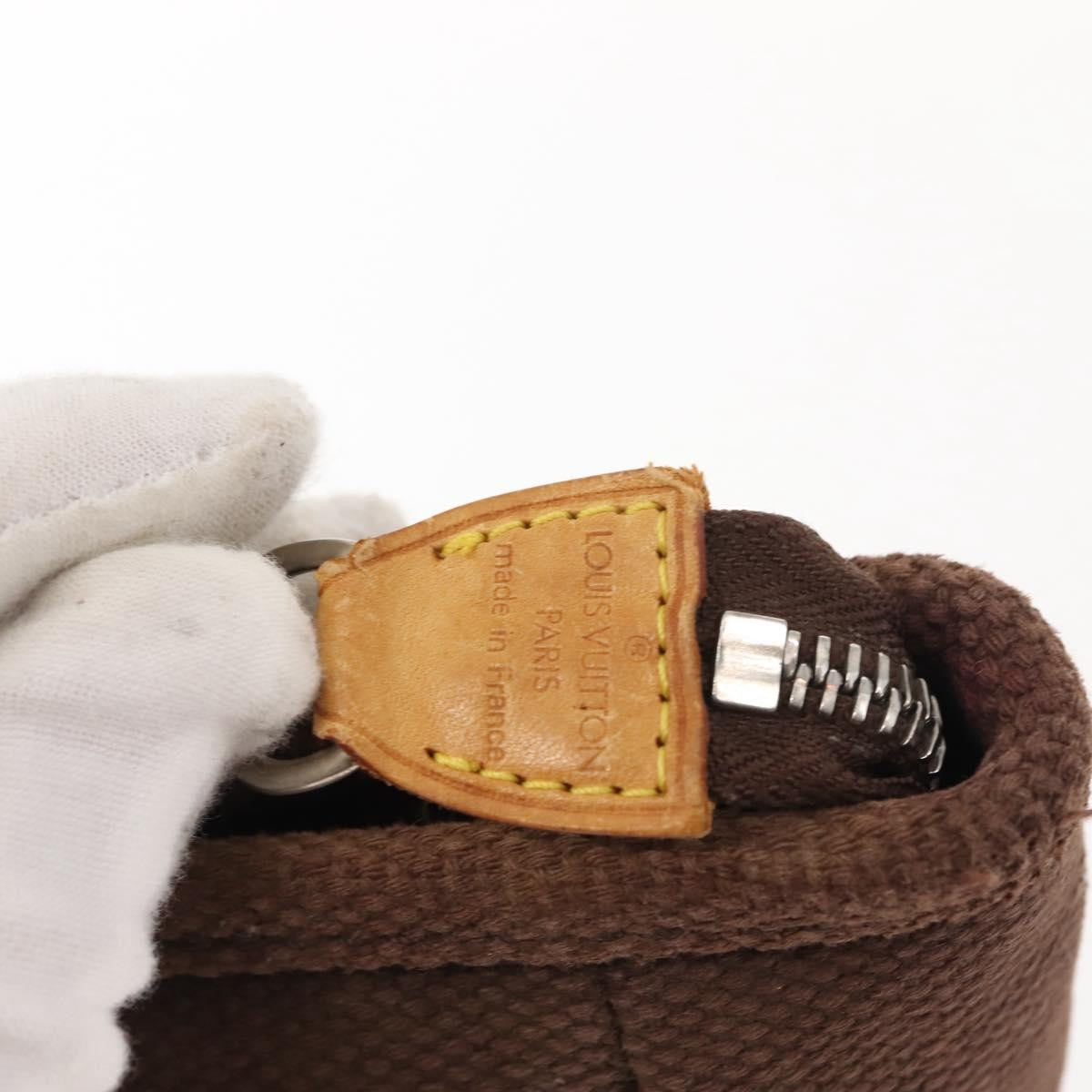 Louis Vuitton Antigua Tote Canvas, BROWN, CANVAS, Tote bag