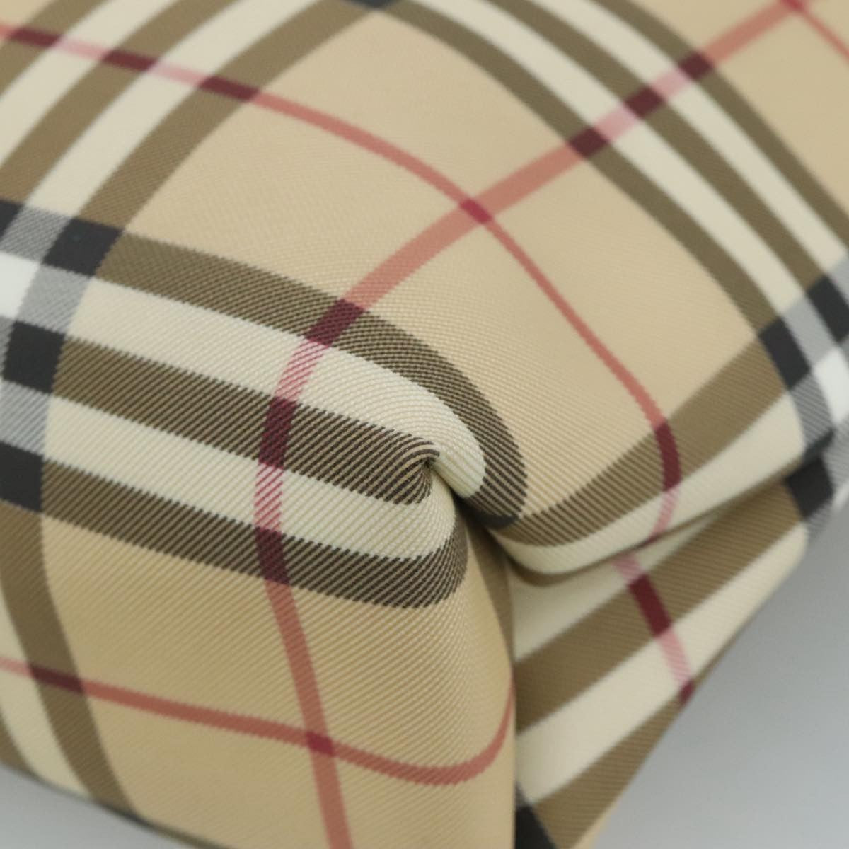 Burberry Top Handle Tote Nova Check Canvas, BEIGE, CANVAS, Tote bag