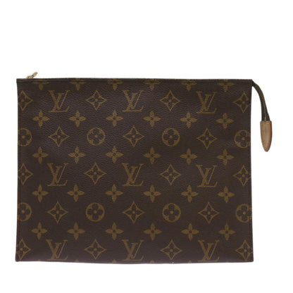 Louis Vuitton Poche Toilette NM Monogram Canvas, BROWN, CANVAS, Toiletry Case