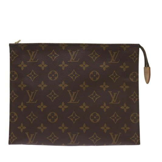 Louis Vuitton Poche Toilette NM Monogram Canvas, BROWN, CANVAS, Toiletry Case