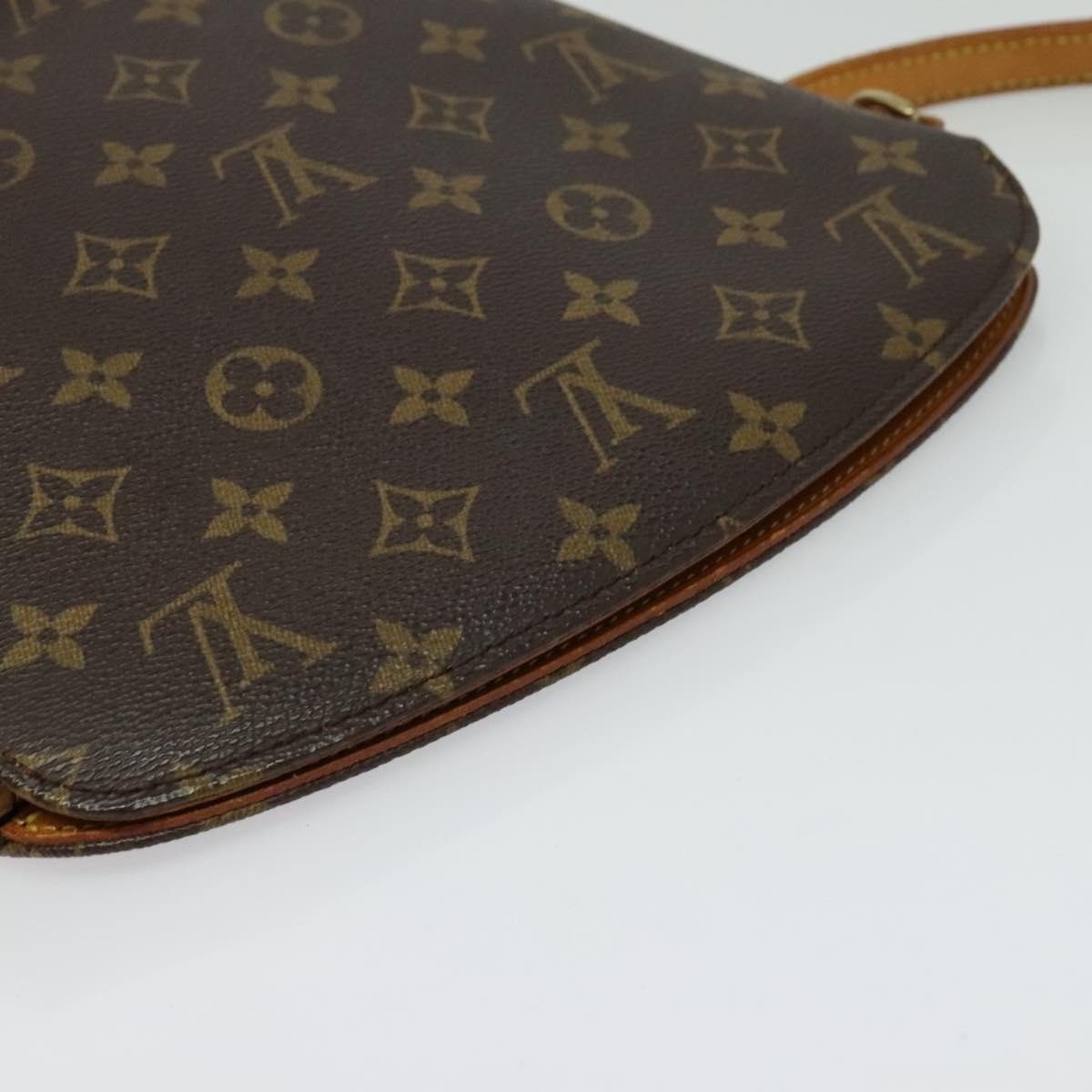 Louis Vuitton Drouot Handbag Monogram Canvas, BROWN, CANVAS, Handbag
