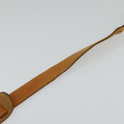 Louis Vuitton Adjustable Shoulder Strap Vachetta Leather, BEIGE, LEATHER, Straps