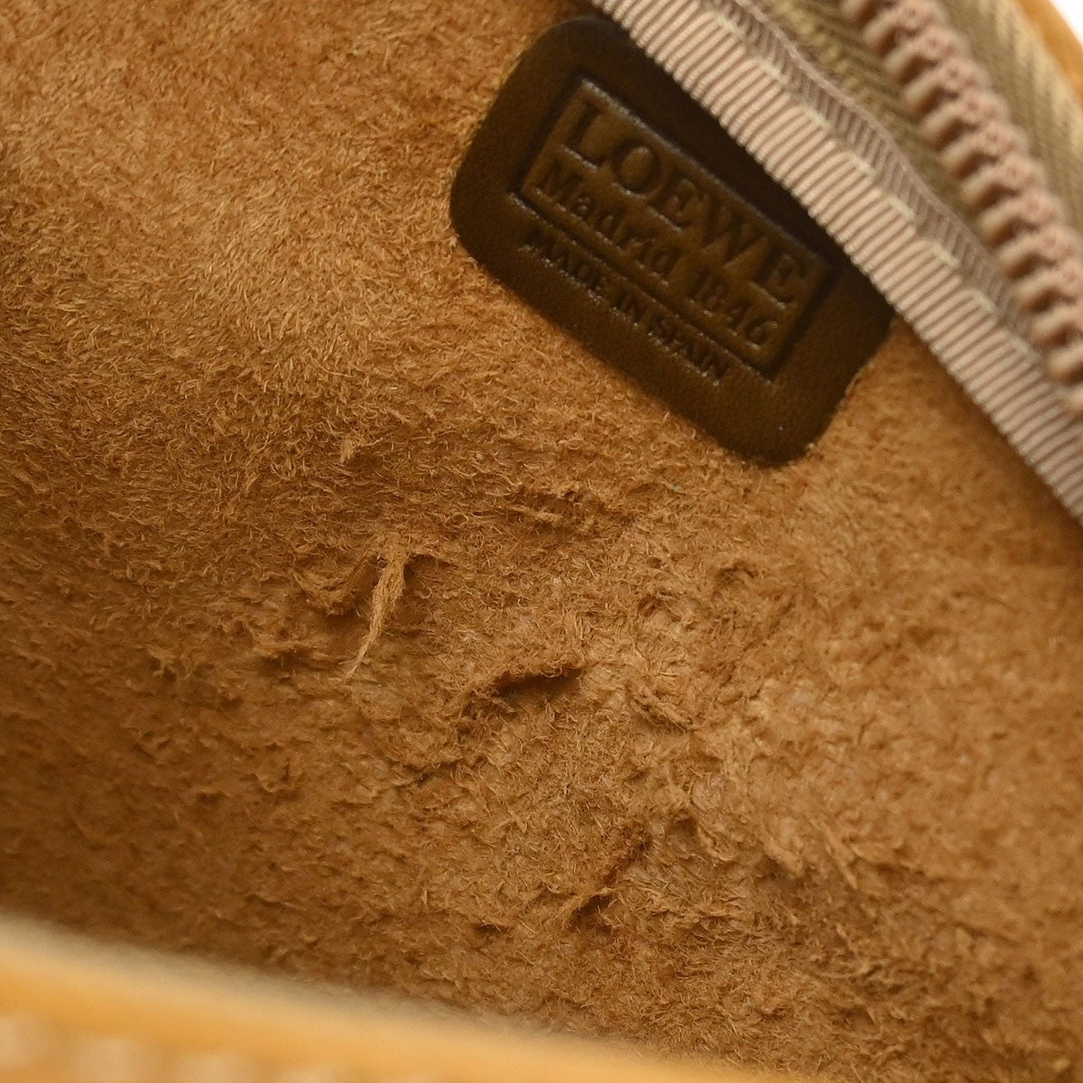 Loewe Vintage Shoulder Bag Leather, BROWN, LEATHER, Shoulder bag