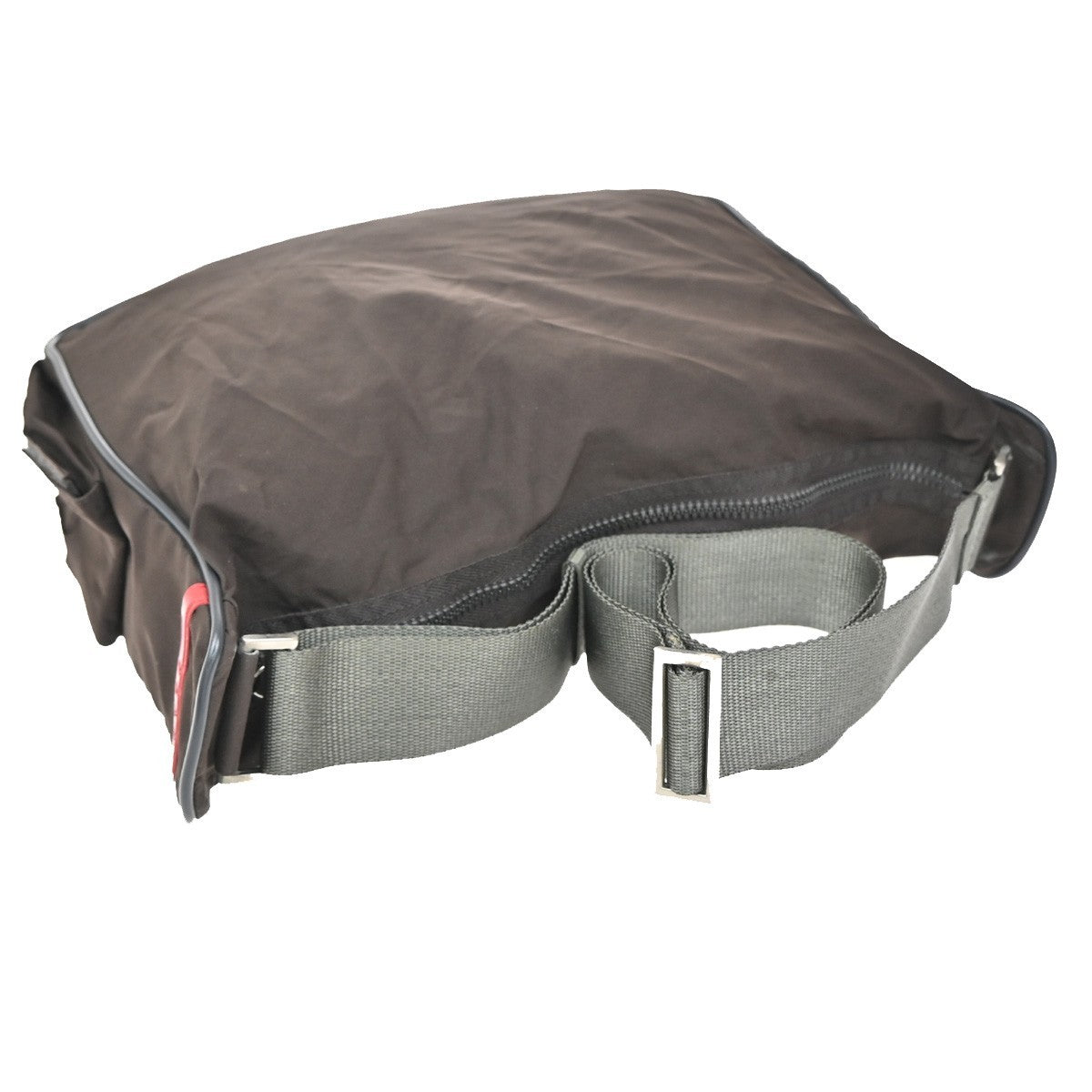 Prada Vintage Shoulder Bag Tessuto, BROWN, NYLON, Shoulder bag