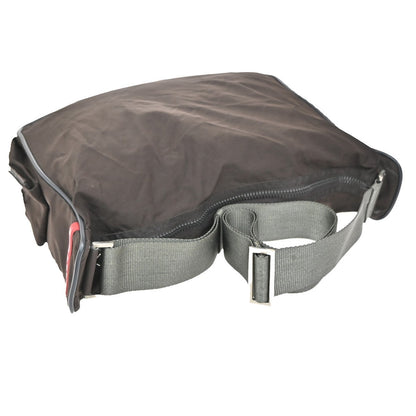 Prada Vintage Shoulder Bag Tessuto, BROWN, NYLON, Shoulder bag