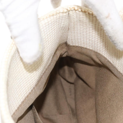 Fendi Mia Tote Canvas, WHITE, CANVAS, Tote bag
