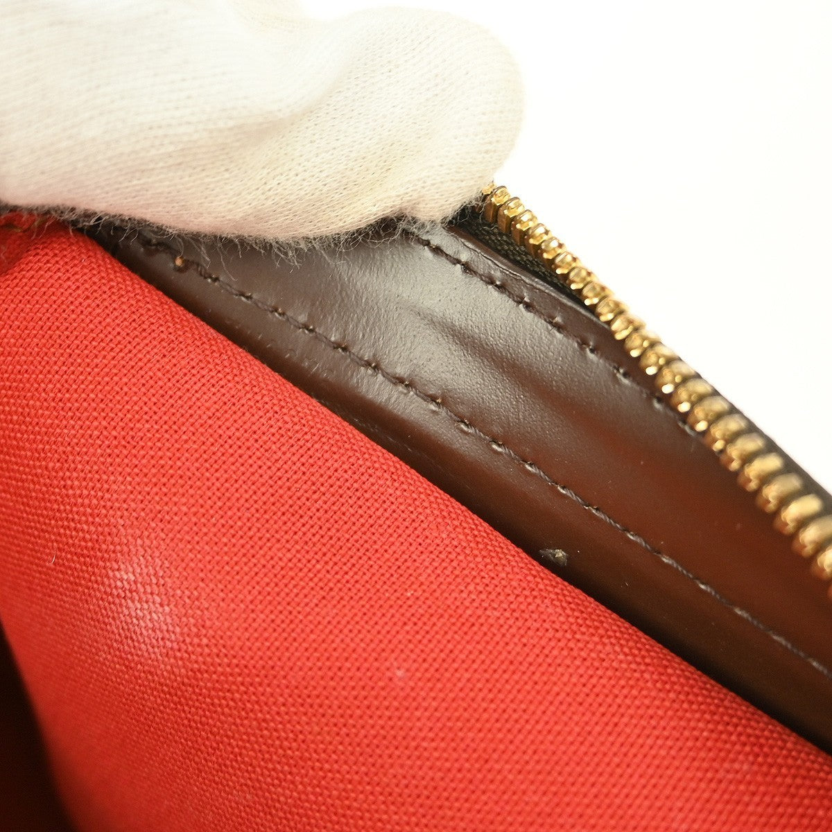 Louis Vuitton Chelsea Handbag Damier, BROWN, CANVAS, Tote bag