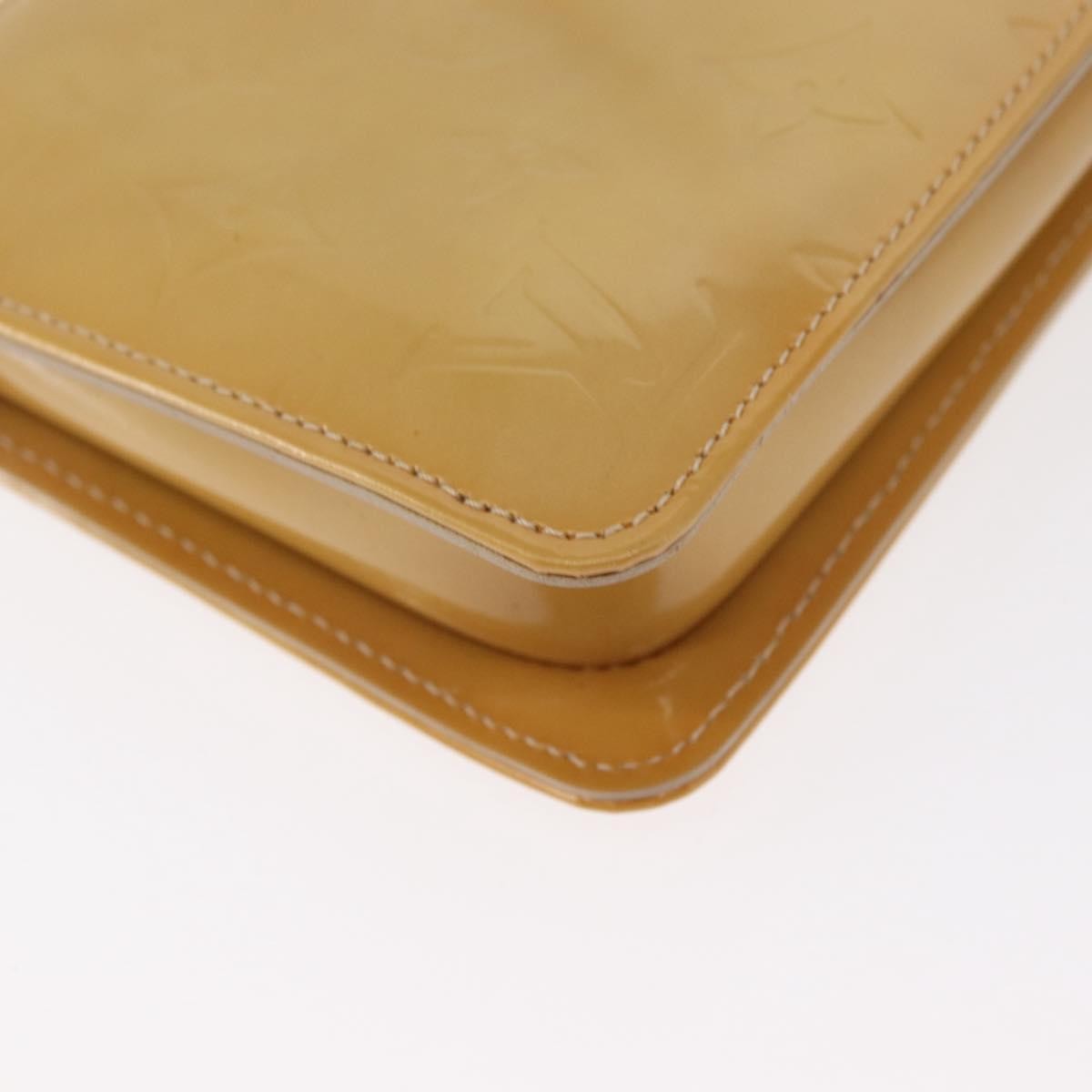 Louis Vuitton Lexington Pochette Monogram Vernis, BEIGE, PATENT_LEATHER, Clutche & pouche