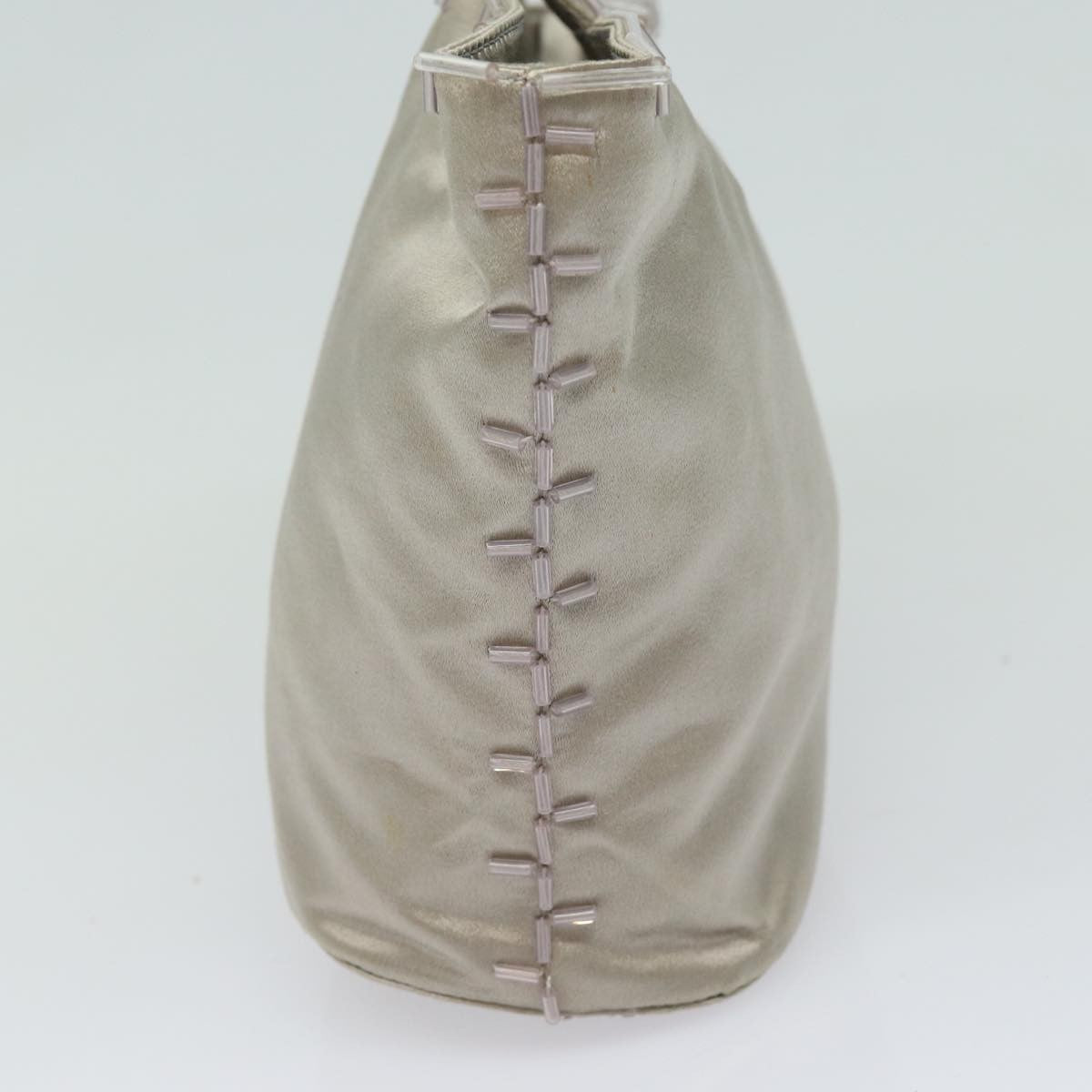 Prada Vintage Handbag Tessuto, SILVER, NYLON, Handbag