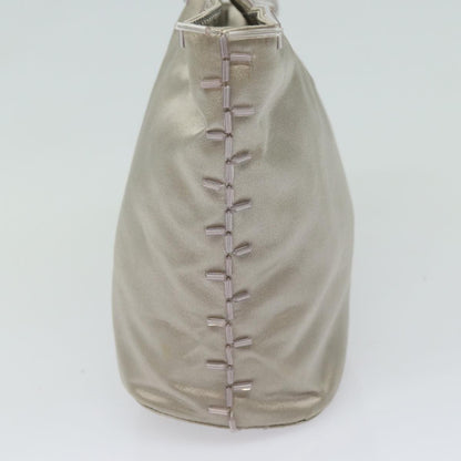 Prada Vintage Handbag Tessuto, SILVER, NYLON, Handbag