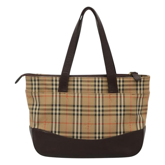 Burberry Nova Check Tote canvas check pattern, BEIGE, CANVAS, Tote bag