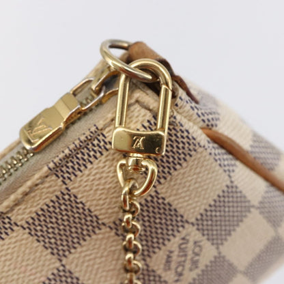 Louis Vuitton Eva Handbag Damier, BEIGE, CANVAS, Handbag