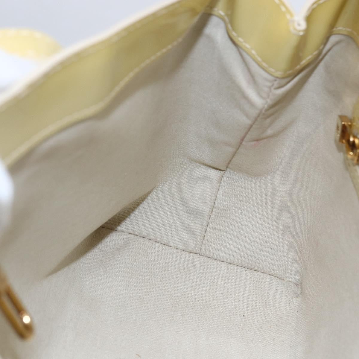 Louis Vuitton Wilshire Handbag Monogram Vernis, BEIGE, PATENT_LEATHER, Handbag