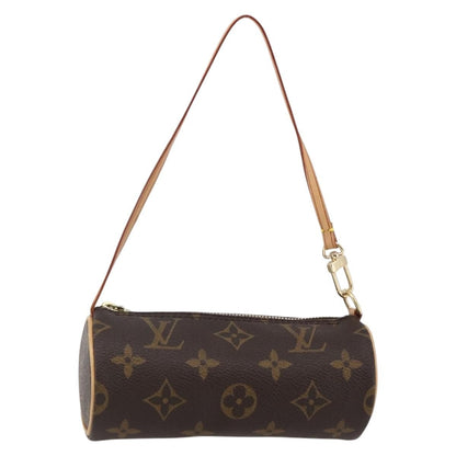 Louis Vuitton Papillon Pochette Monogram Canvas, BROWN, CANVAS, Handbag