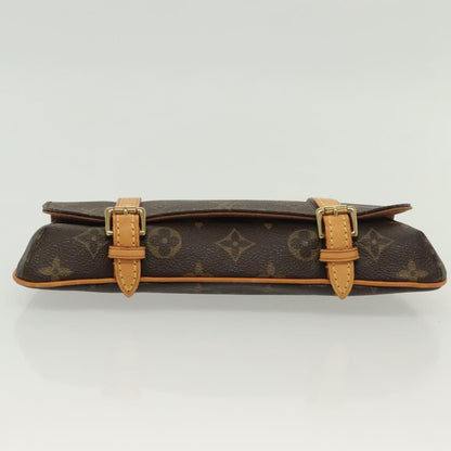 Louis Vuitton Marelle Waist Bag Monogram Canvas, BROWN, CANVAS, Travel bag