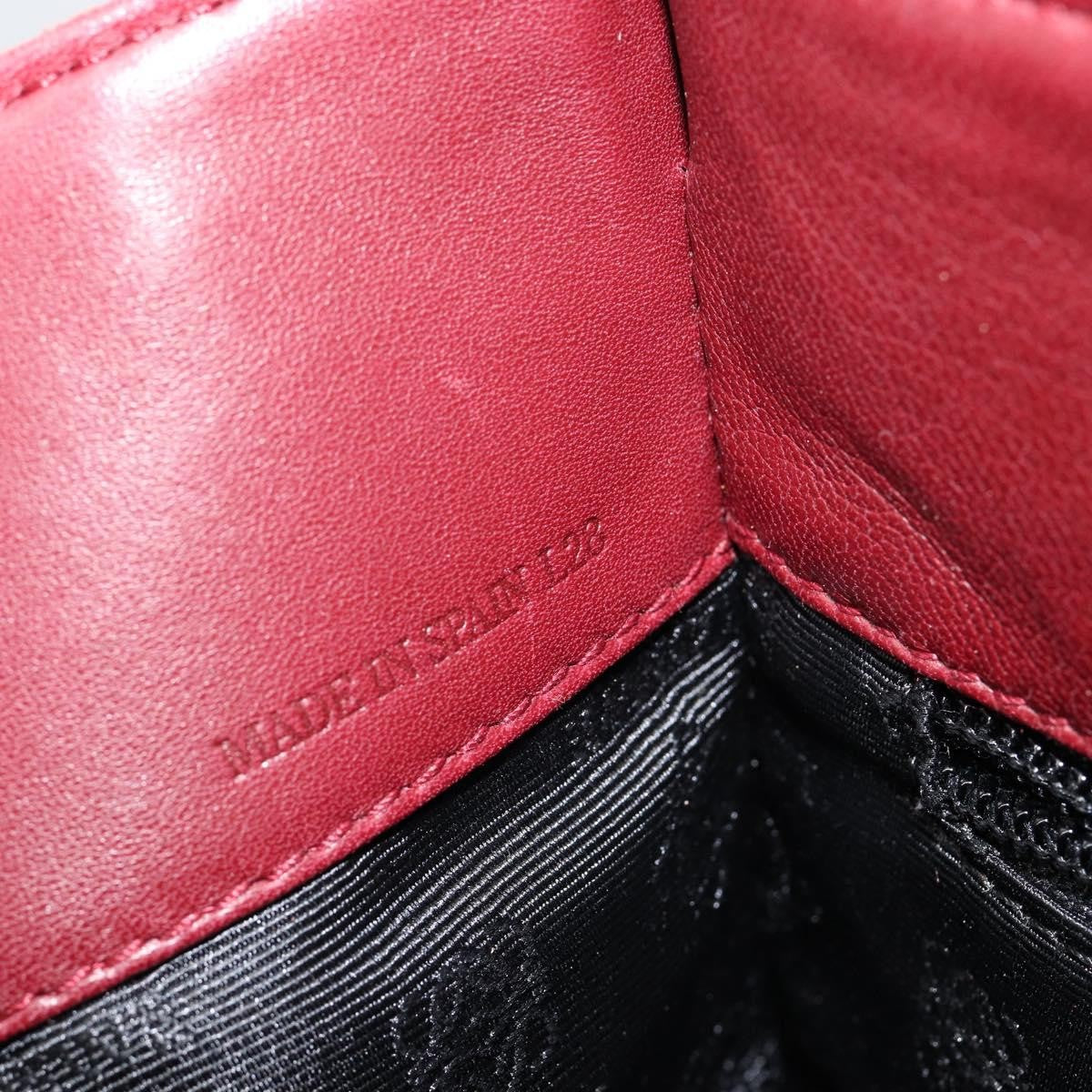 Loewe Anagram Tote Suede, RED, SUEDE, Tote bag