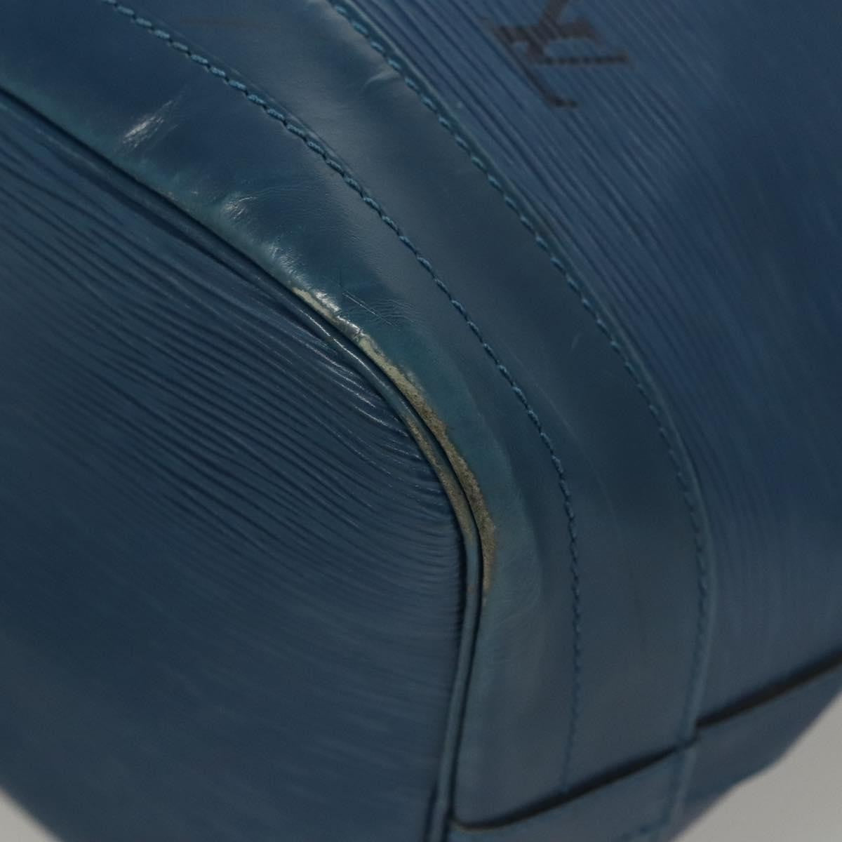 Louis Vuitton Noe Handbag Epi leather, BLUE, LEATHER, Handbag