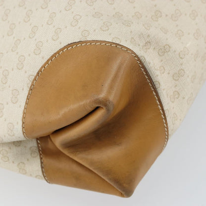 Gucci Vintage tote Canvas, WHITE, PVC, Tote bag