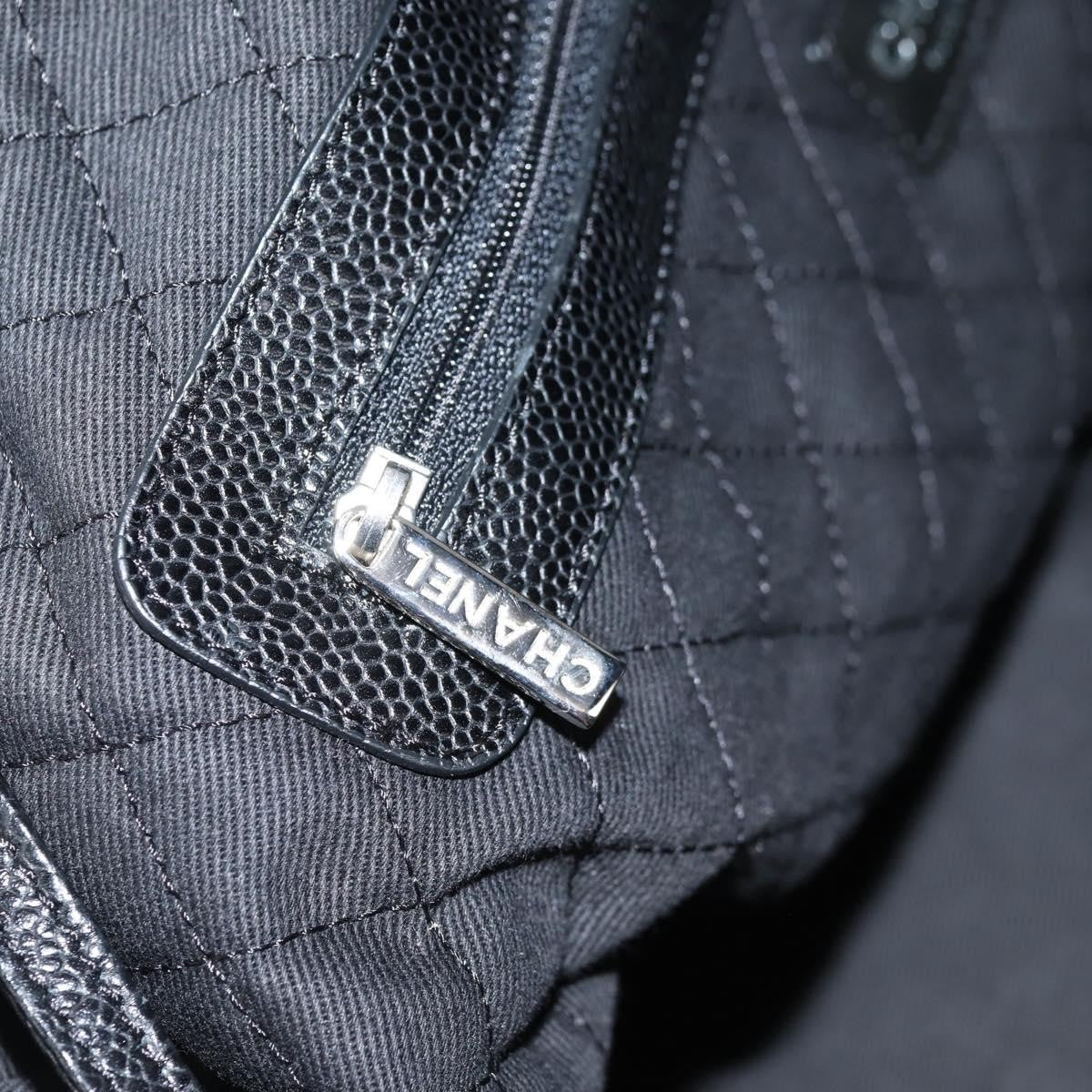 Chanel Optic Coco Bowler Bag Printed Coated Canvas with Caviar, BLACK, PVC, Handbag