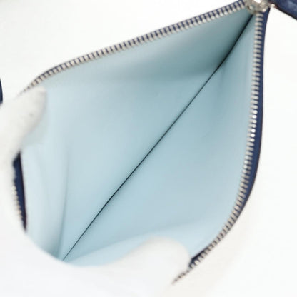 Christian Dior Diorissimo Tote Pebbled Leather, NAVY, LEATHER, Tote bag