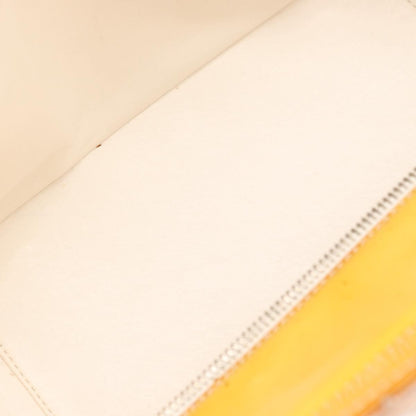 Chanel Vintage Petite Timeless Tote Quilted Patent, YELLOW, PATENT_LEATHER, Tote bag