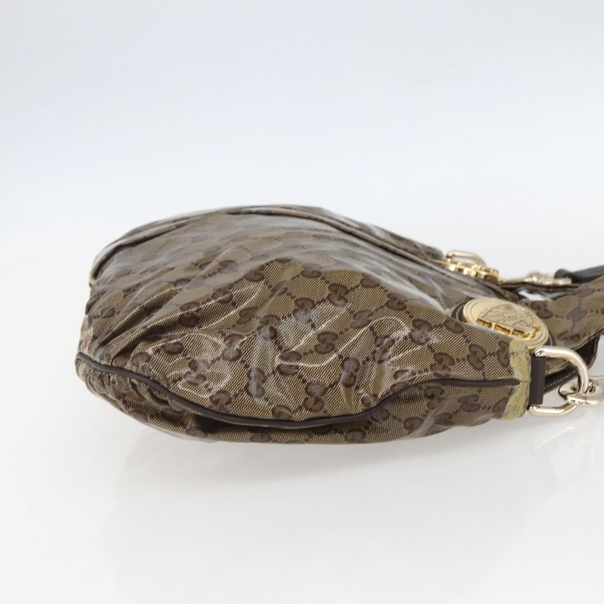 Gucci Hysteria Convertible Top Handle Bag GG Coated Canvas, BEIGE, CANVAS, Handbag