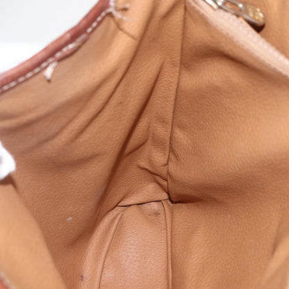 Celine Vintage Macadam Tote bag Canvas, BROWN, PVC, Tote bag