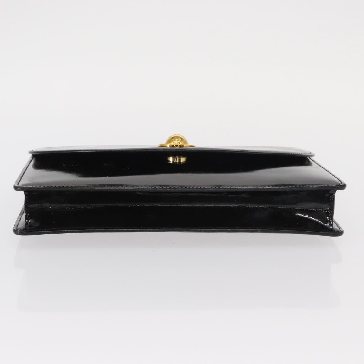 Celine Clutch Bag ENAMEL, BLACK, PATENT_LEATHER, Clutche & pouche