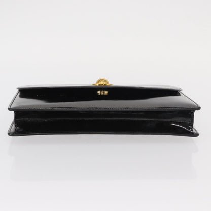 Celine Clutch Bag ENAMEL, BLACK, PATENT_LEATHER, Clutche & pouche