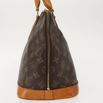 Louis Vuitton Vintage Alma Handbag Monogram Canvas, BROWN, CANVAS, Handbag