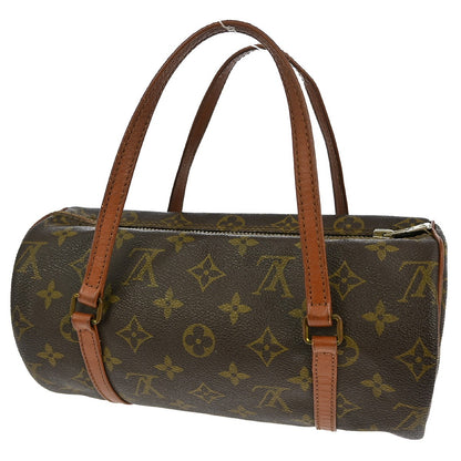 Louis Vuitton Papillon Handbag Monogram Canvas, BROWN, CANVAS, Handbag