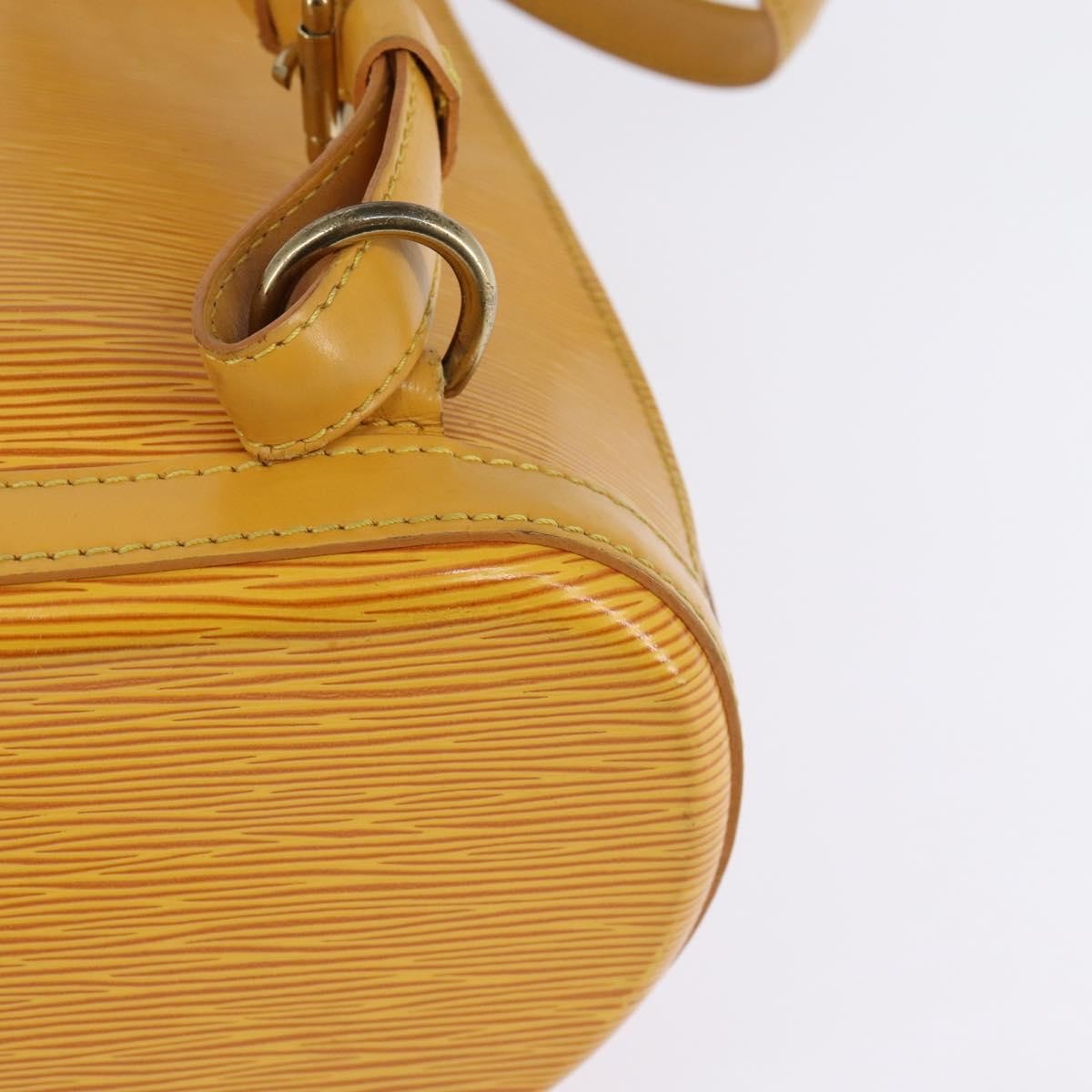 Louis Vuitton Gobelins Backpack Epi Leather, YELLOW, LEATHER, Backpack