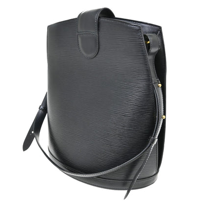 Louis Vuitton Cluny Shoulder Bag Epi Leather, Black, Leather, Shoulder Bag