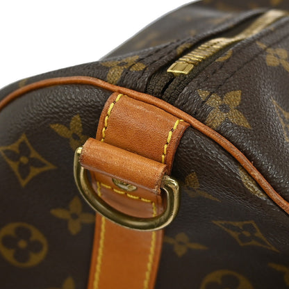 Louis Vuitton Keepall Bandouliere Bag Monogram Canvas, BROWN, CANVAS, Travel bag