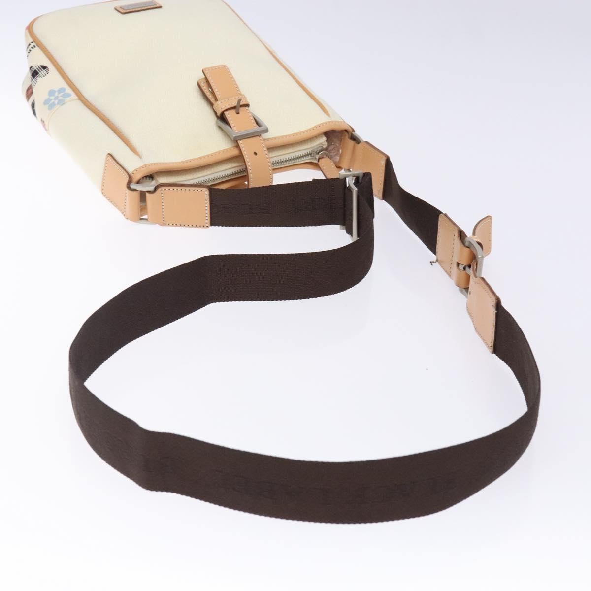 Burberry Black Label Shoulder bag Canvas, BEIGE, CANVAS, Shoulder bag