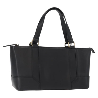 Burberry Vintage tote bag Leather, BLACK, LEATHER, Tote bag