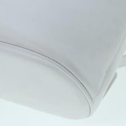 Salvatore Ferragamo Gancini Backpack Leather, WHITE, LEATHER, Backpack