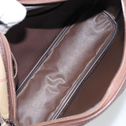 Burberry Nova check Shoulder bag Canvas, BEIGE, CANVAS, Shoulder bag