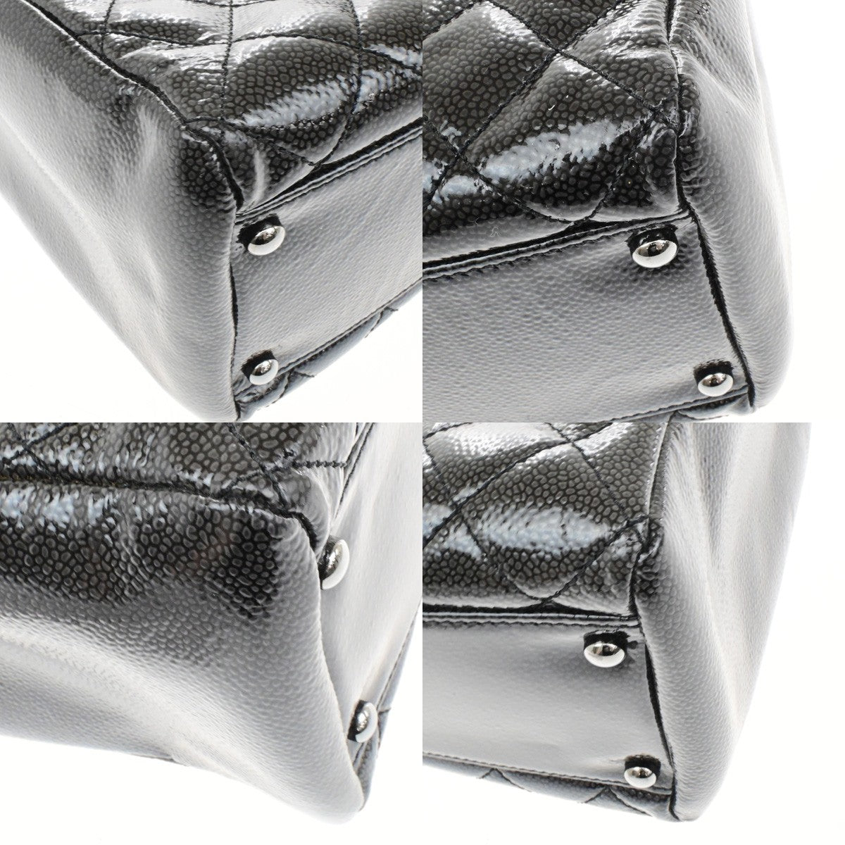 Chanel Reissue 2.55 Tote Quilted Patent, BLACK, PATENT_LEATHER, Tote bag