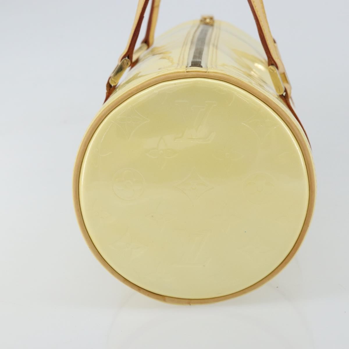 Louis Vuitton Bedford Handbag Monogram Vernis, BEIGE, PATENT_LEATHER, Handbag