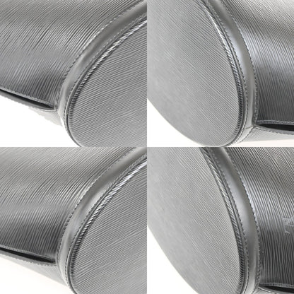 Louis Vuitton Saint Jacques Handbag Epi Leather, BLACK, LEATHER, Shoulder bag