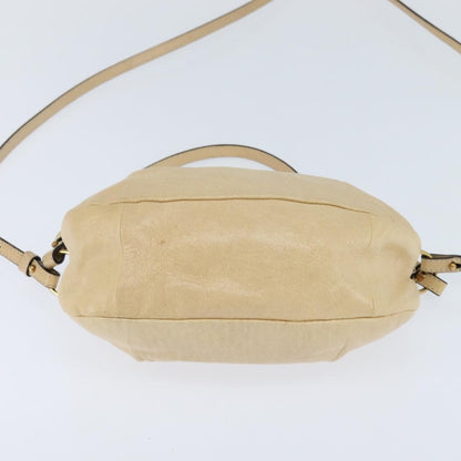 Chloe Vintage Shoulder Bag Leather, BEIGE, LEATHER, Shoulder bag